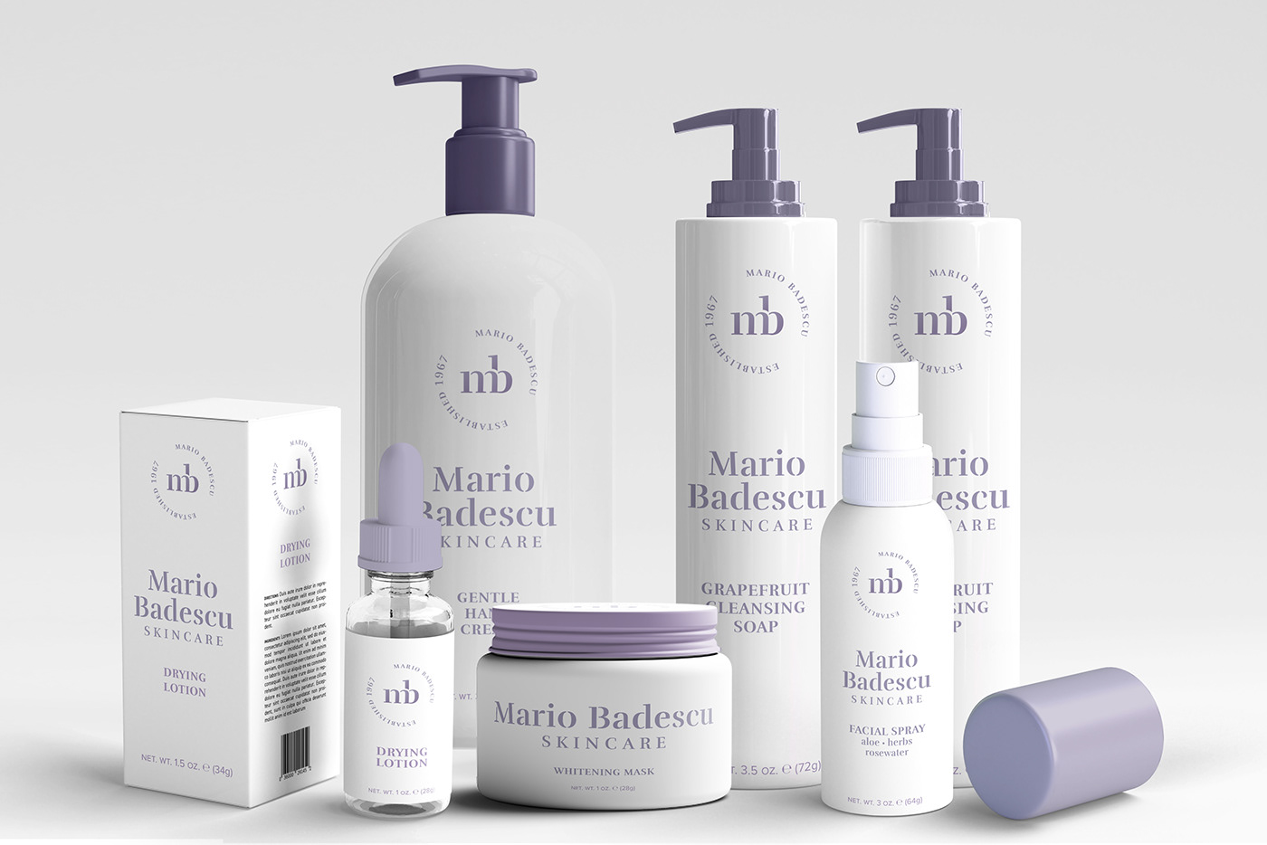 redesign branding  Packaging skincare cosmetics Style