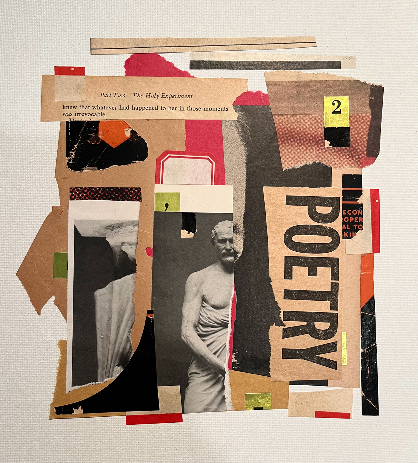collage Dada surrealism ILLUSTRATION  books Poetry  magazines conceptual Tim Robinson