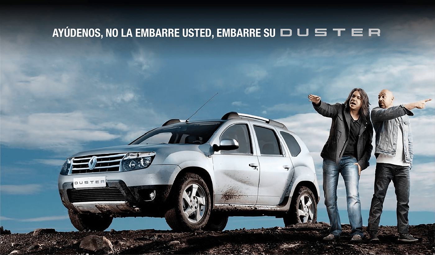 Renault Duster renault publicis colombia Camioneta Duster Comedia risas errores Viral