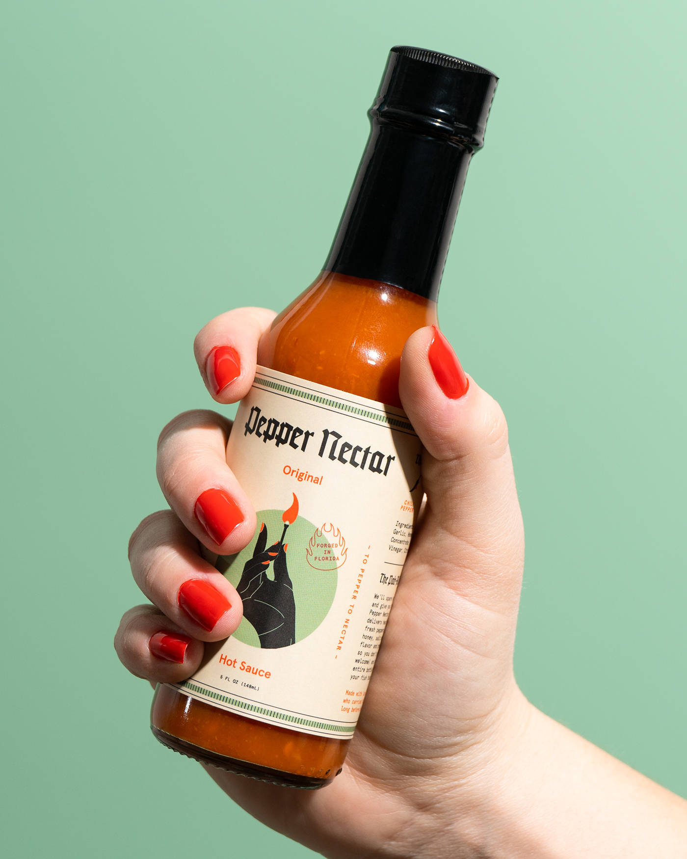 branding  food and beverage hot sauce ILLUSTRATION  Packaging Photography  sauce spicy