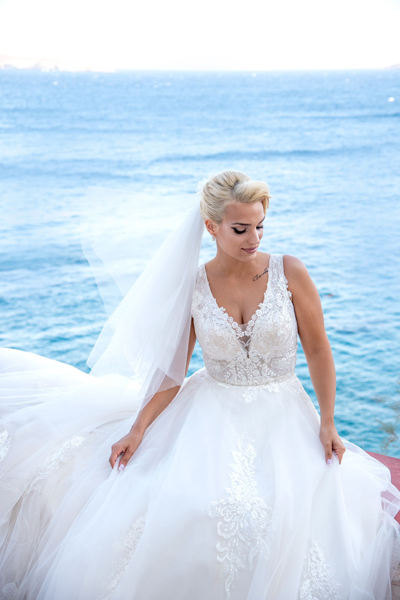 bride couple Love portrait romantic syros island weddding photography wedding Wedding Photography γαμος