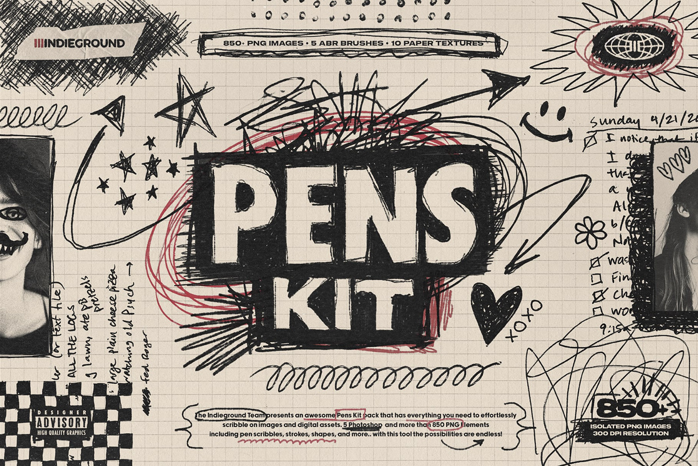 pens brushes photoshop scrapbook grunge ballpoint pen scribbles doodles sketch pen