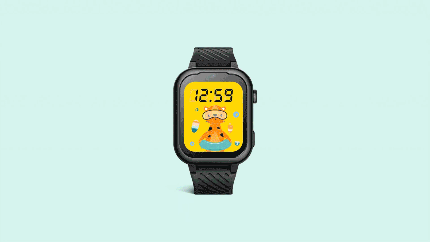 kids smartwatch Packaging ILLUSTRATION  graphic design  3D motion graphics  brand identity Advertising  visual identity