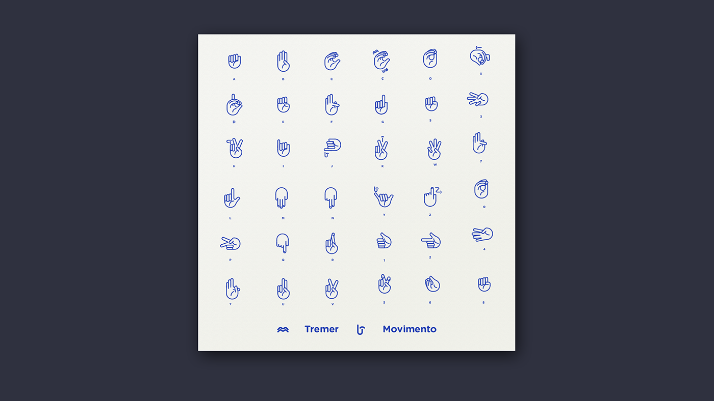 Icon libras sign icone sinais linguagem graphicdesign UI ux social