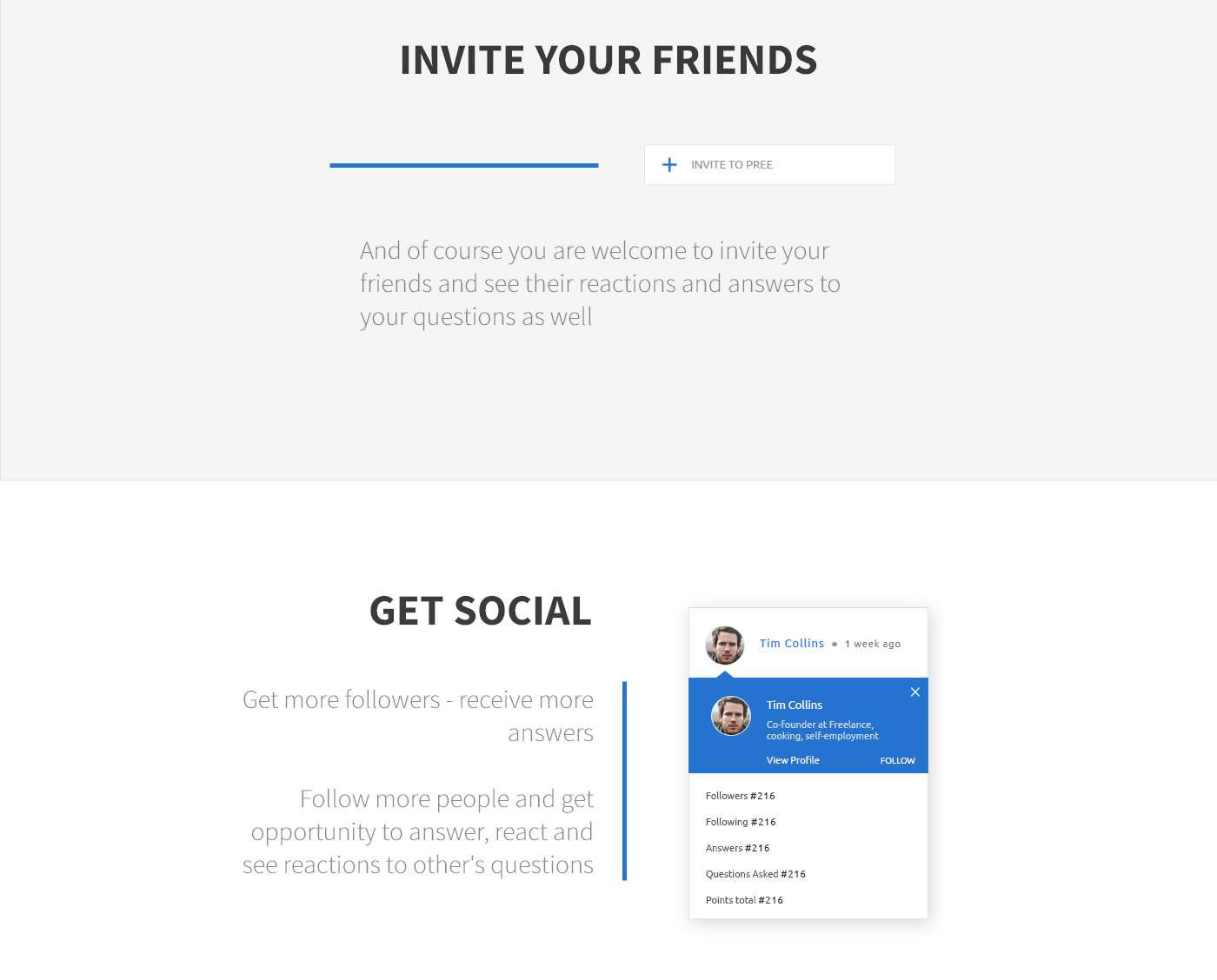 social network questionnaire concept design UI ux ui design
