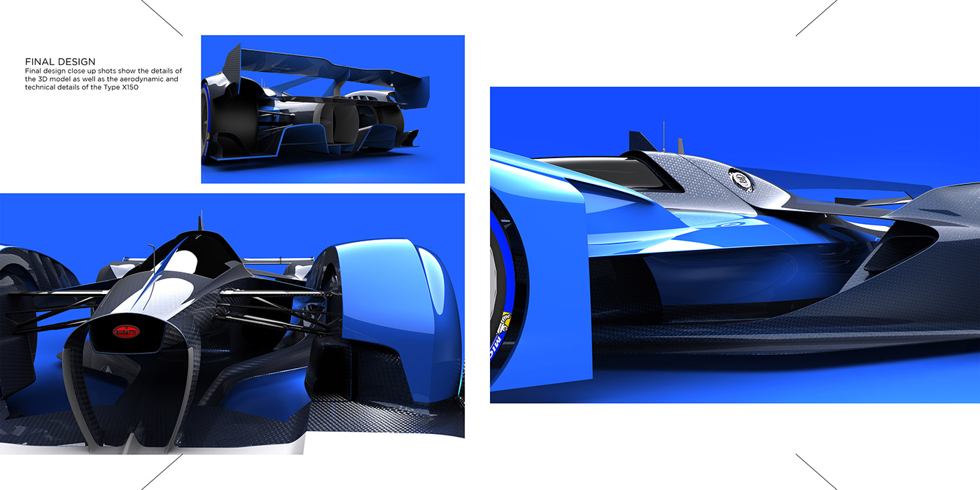 car design Automotive design racecar bugatti industrial design  product design  Formula 1