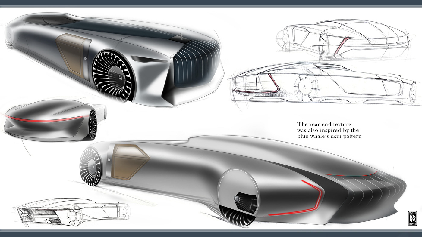 Automotive design cardesign concept car design luxurycars rollsroyce Transportation Design