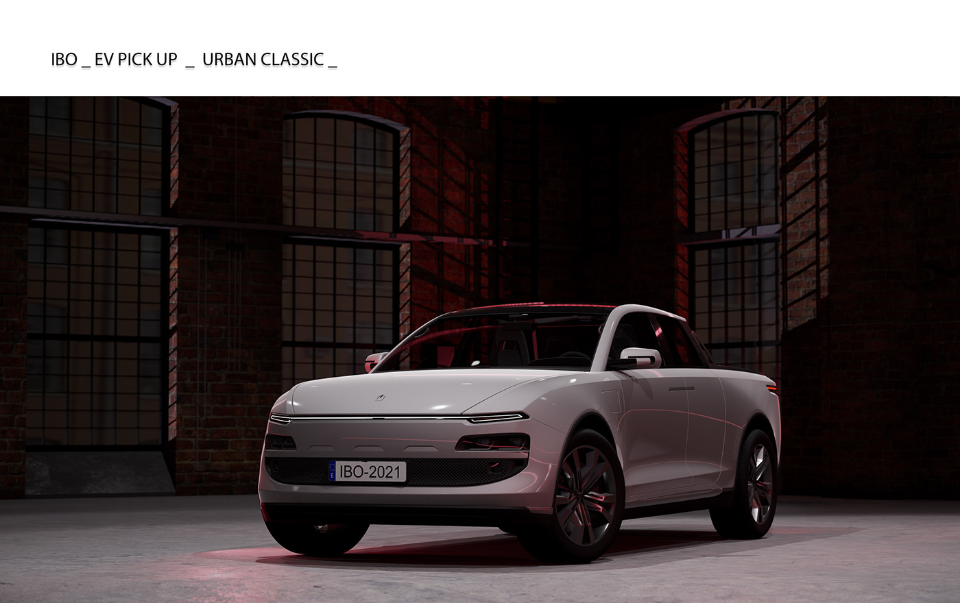cityscape classic car concept car concept pick up ev pick up ev vehicle pick up urban car