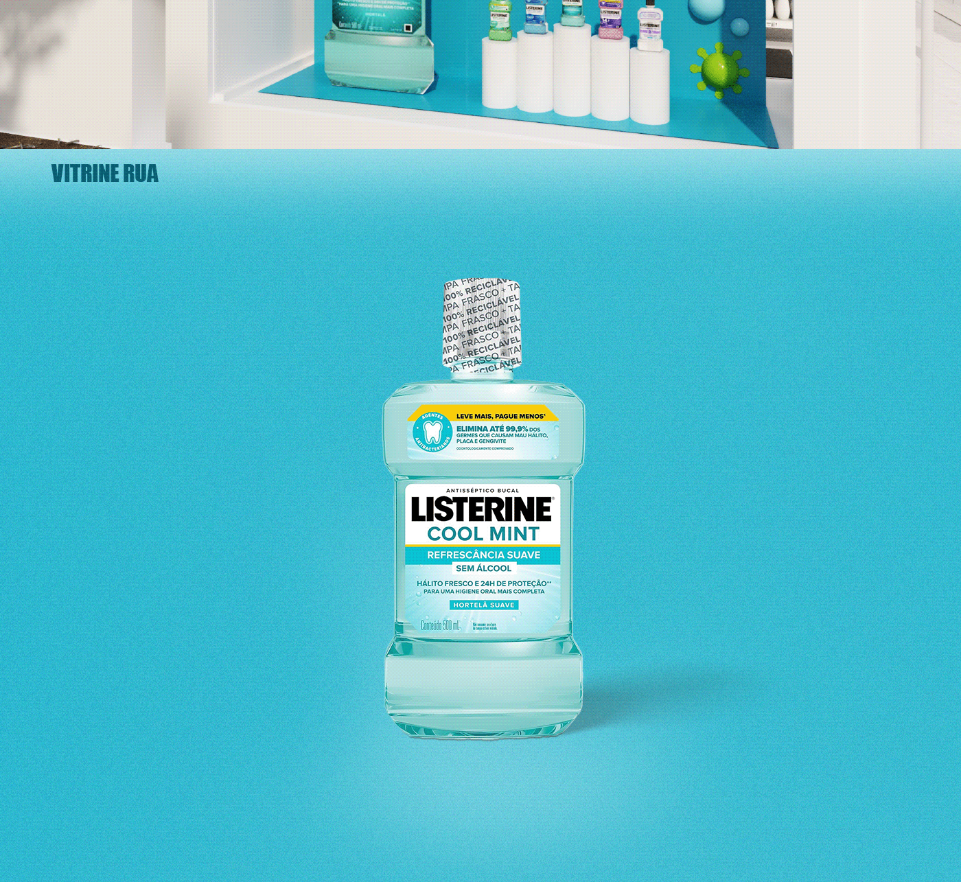 listerine Mouthwash clean campaing promo oral health Routine everyday