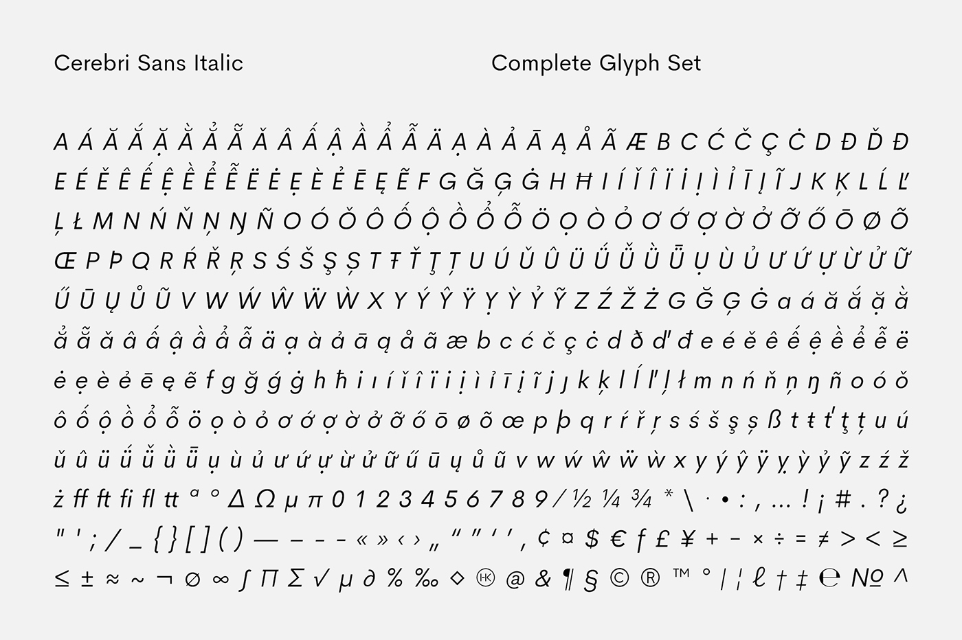 cerebri sans serif Typeface typography   graphic Futura Akzidenz Grotesk alternative circular