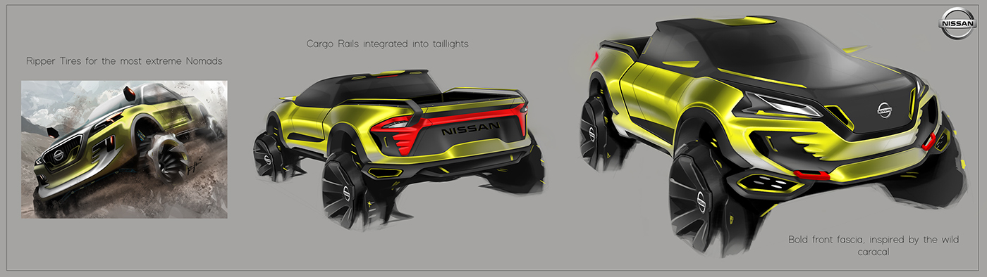 autmotivedesign cardesign conceptart carsketch conceptcar trucks Nissan