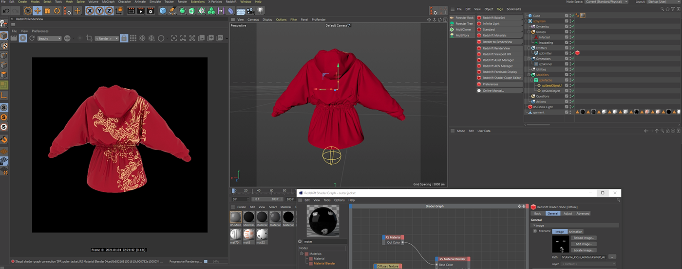 3D 3d animation 3d clothes asian Chinese Artist Chinese Clothing chinese fashion digital fashion motion design