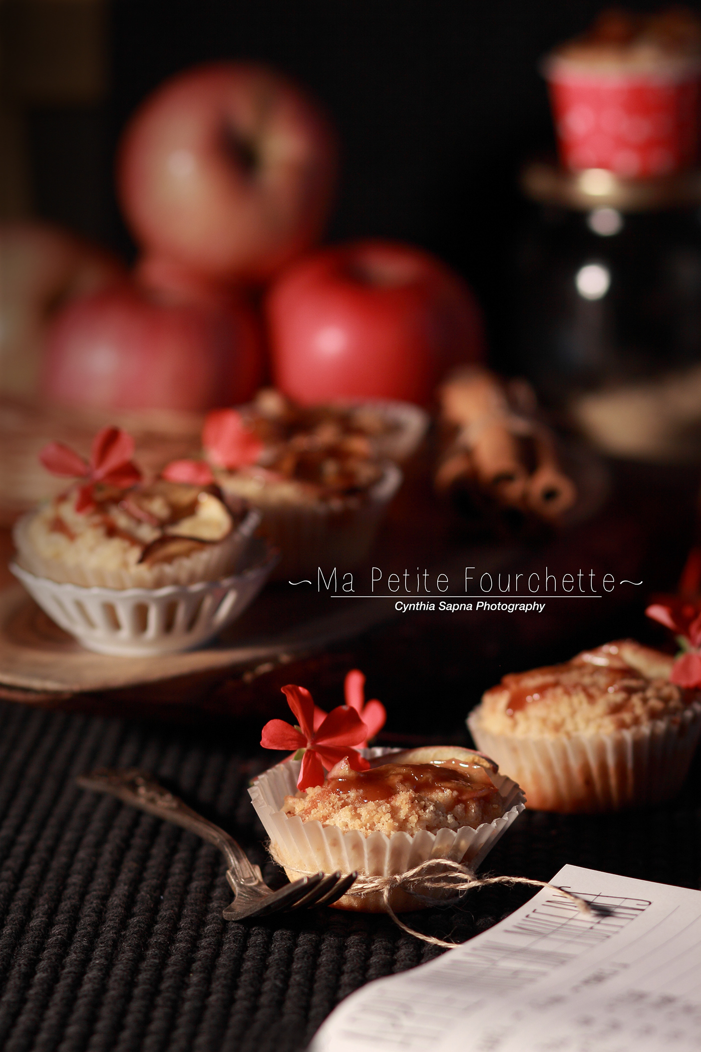 food shoot food styling Photography  photographer Cynthia Sapna photography Christmassy food shoot muffins