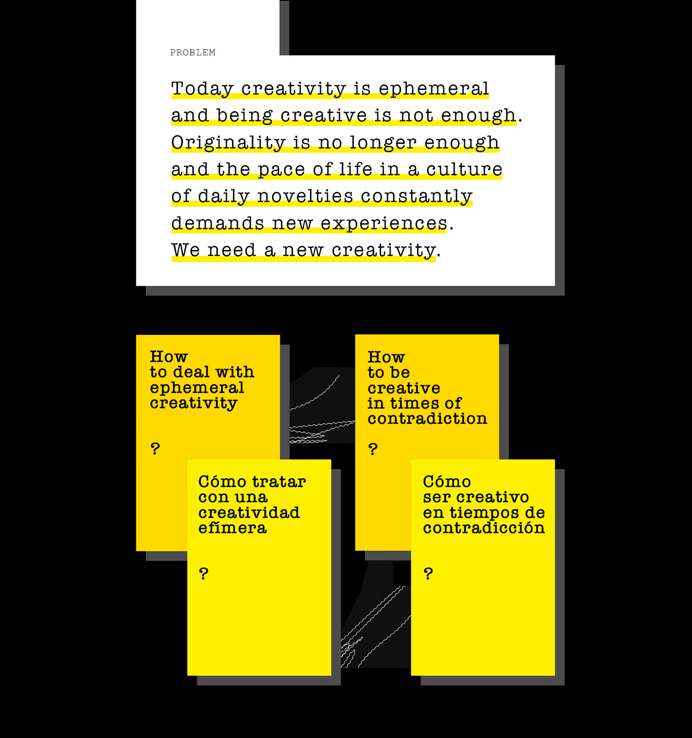 patacreatividad patafisica creatividad Creativity design diseño yellow thesis pataphysics research