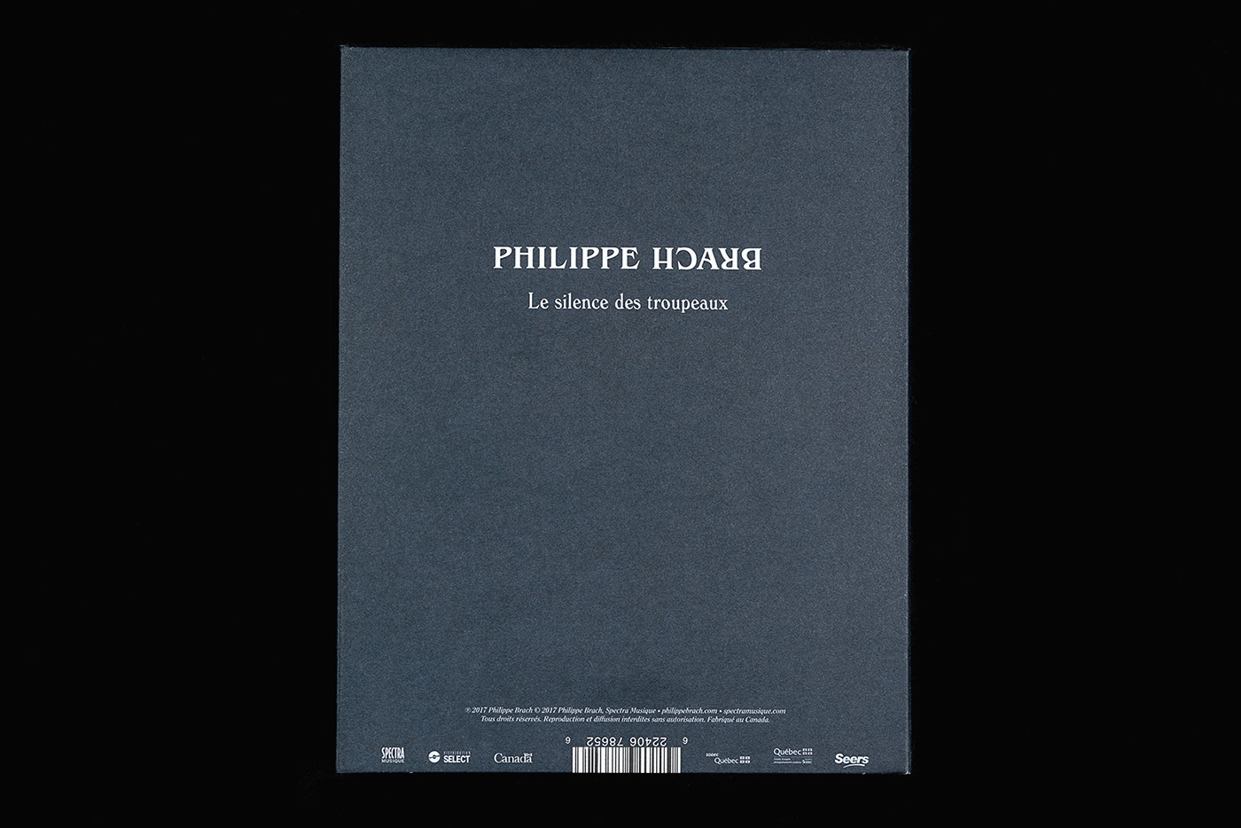 vinyl artwork prothesis music Philippe Brach Album Packaging analog Quebec Montreal