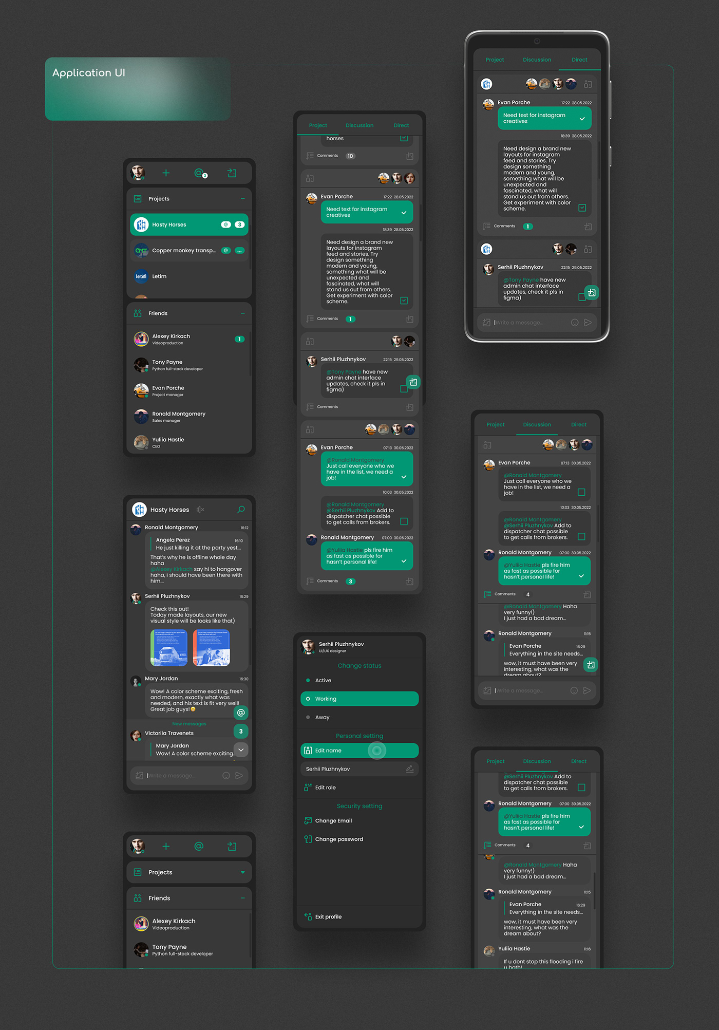 app design UI/UX user interface