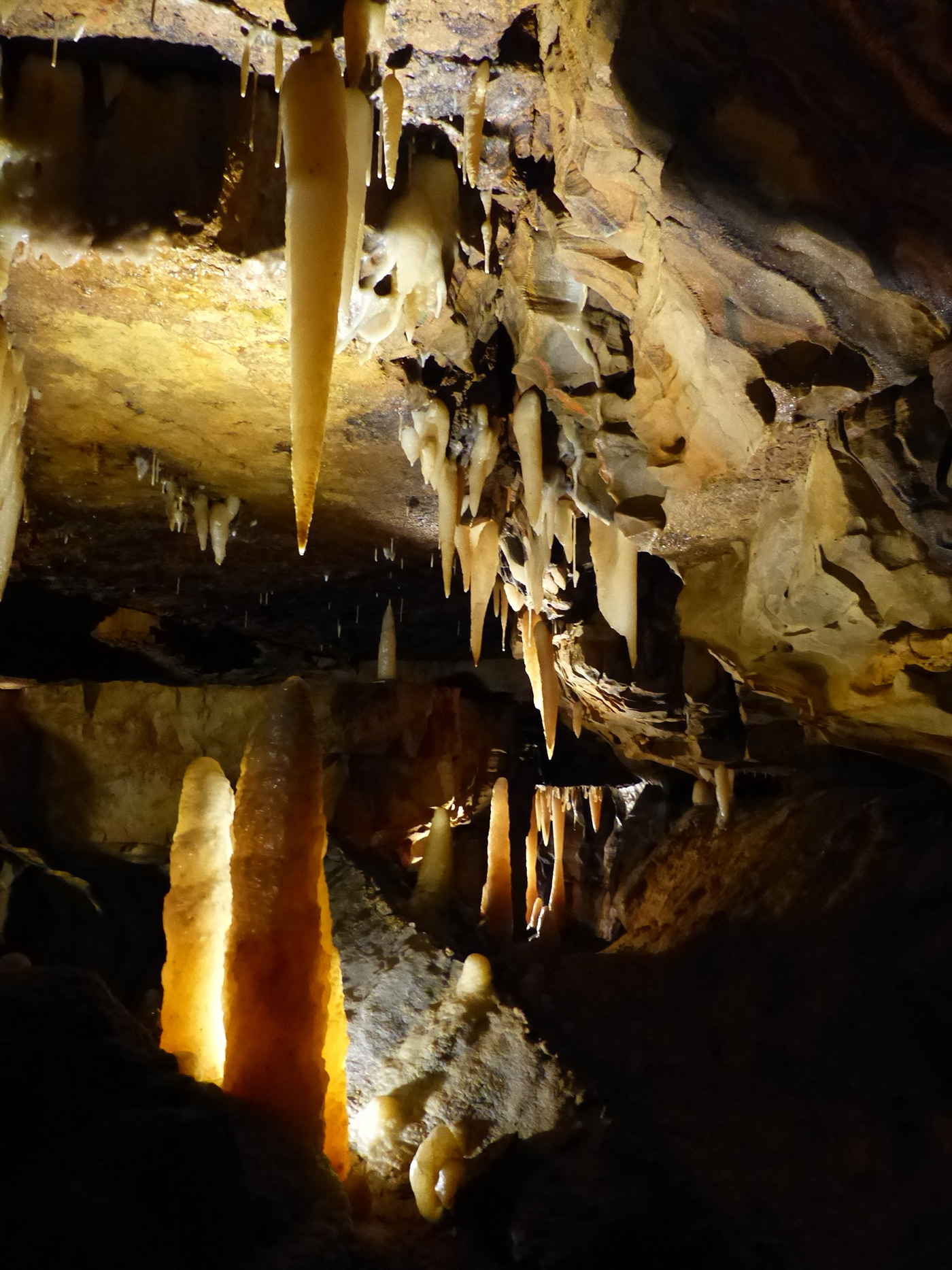 Image may contain: fall, nature and stalagmite
