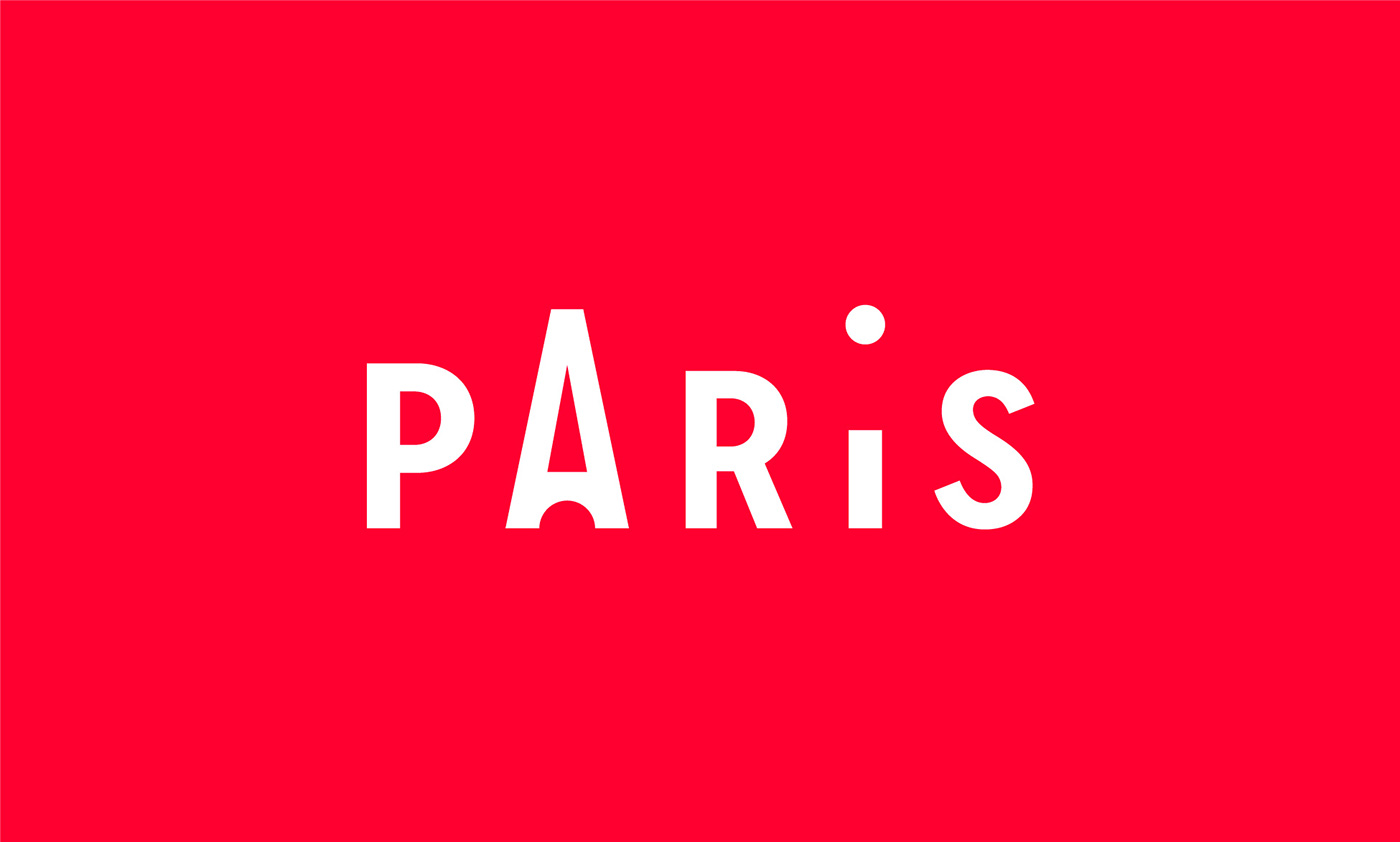 tourism Tourisme Paris City branding minimal Logotype flat design colorful modernist agca