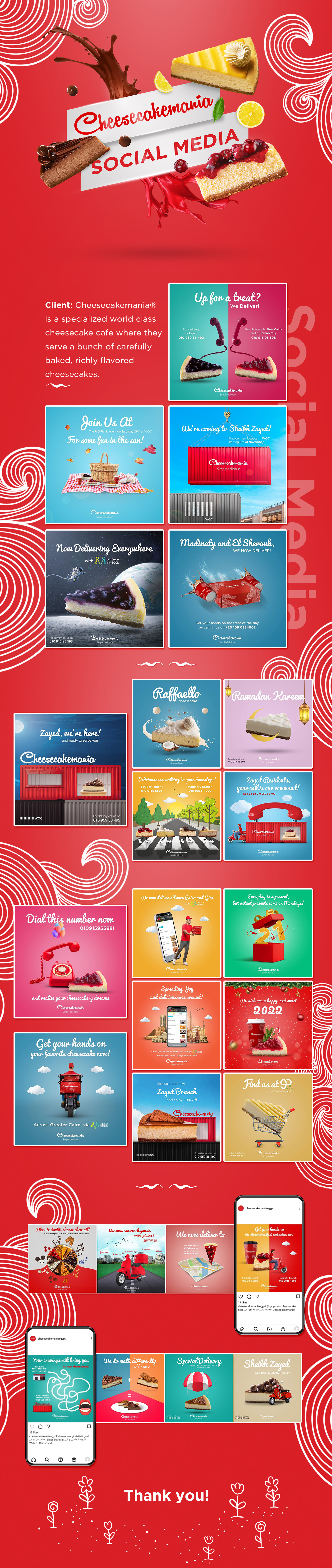 ads Advertising  cafe cheesecake Food  instagram restaurant social media