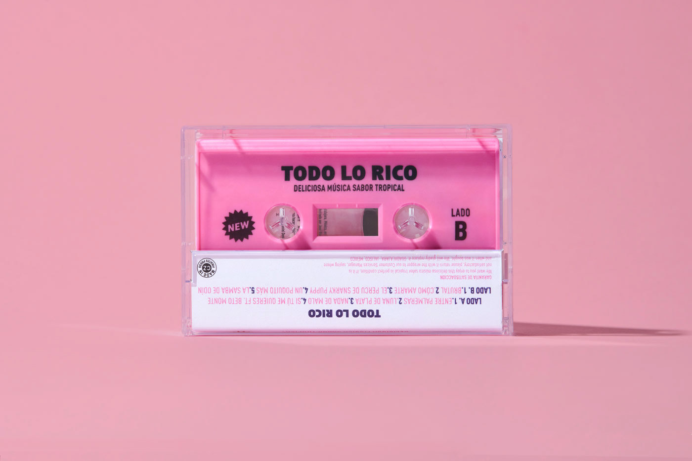 anagramastudio branding  Packaging mexico lagarfield todolorico Candy music vinyl cassette