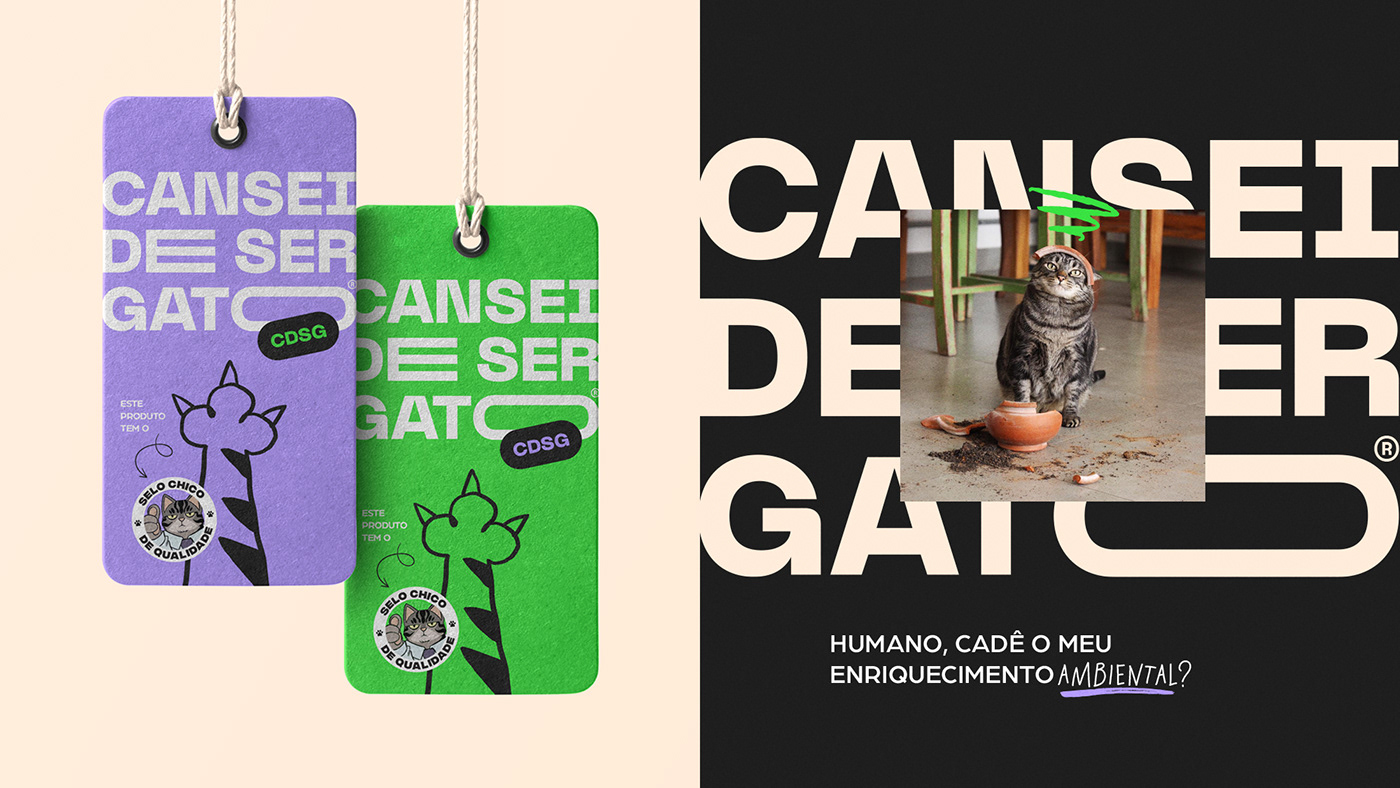 branding  brand identity Cat ilustration Packing Design visual identity package