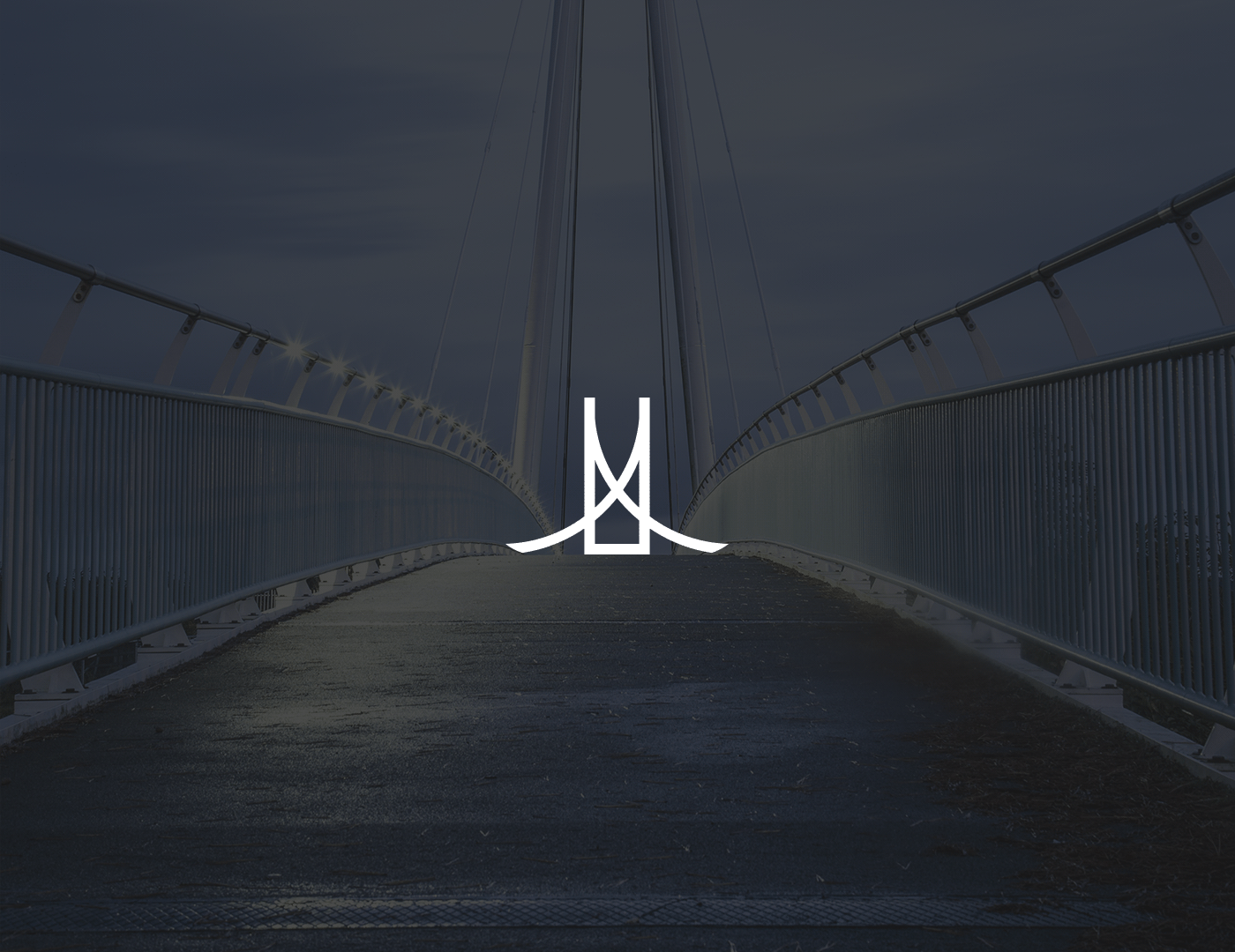 Logotipo logo empresa identidade visual bridge