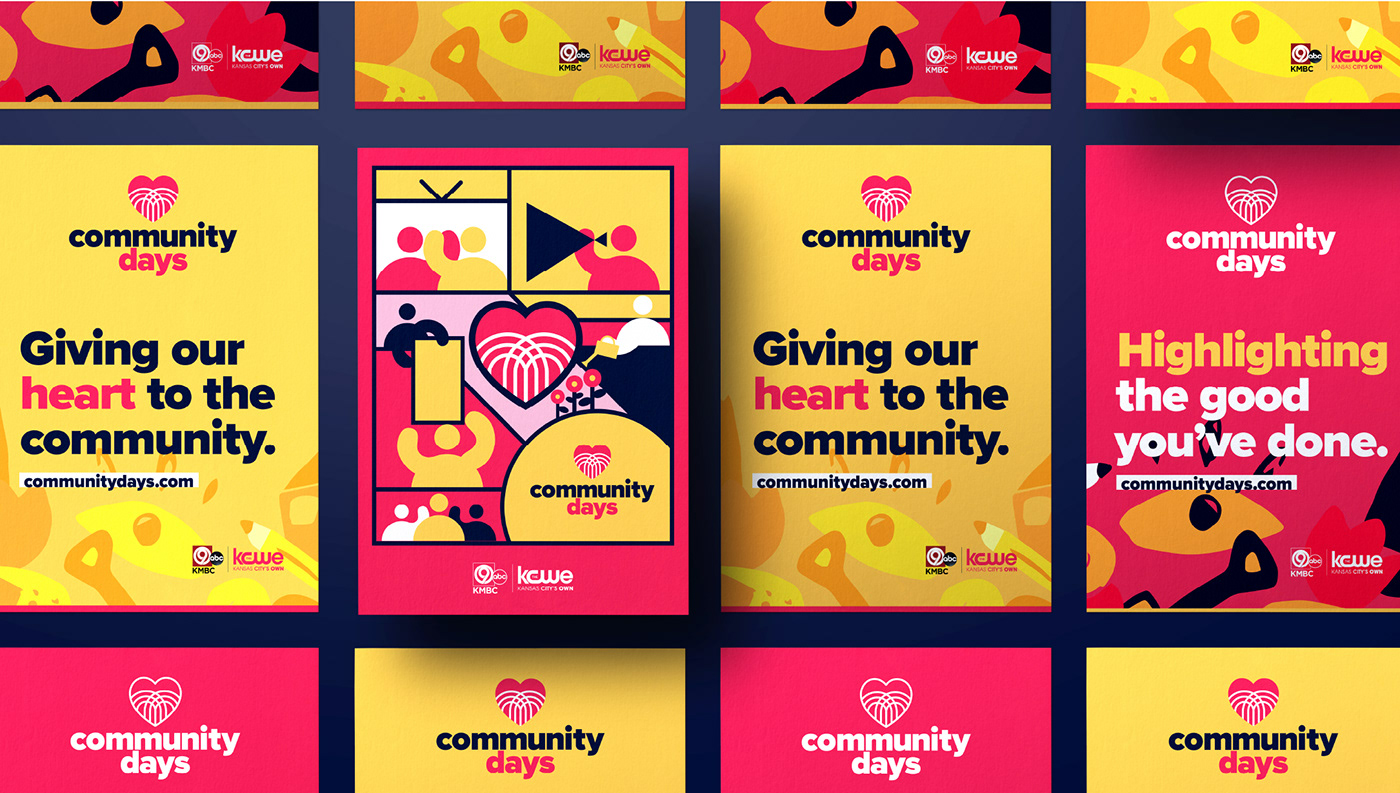 Advertising  brand identity campaign charity community kansas city Logo Design poster typography   visual identity