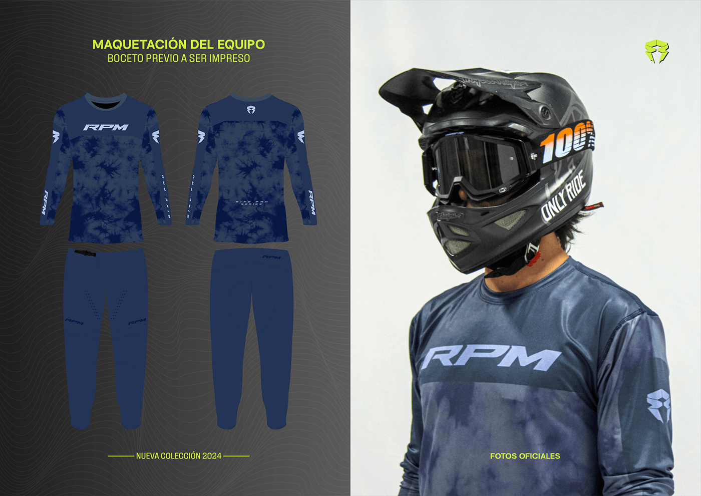 Diseño de indumentaria diseño gráfico Motocross downhill bmx ropa deportiva diseño publicitario