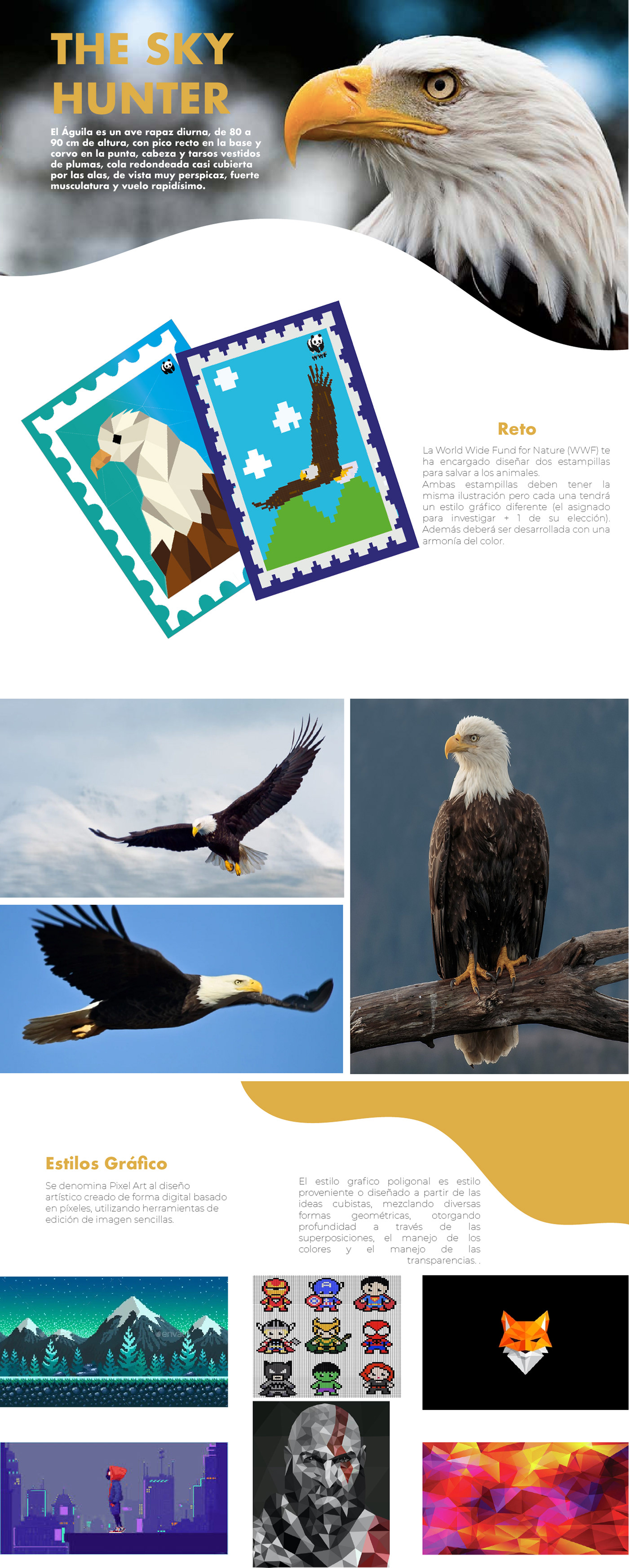 college eagle icesi stamp stamps University