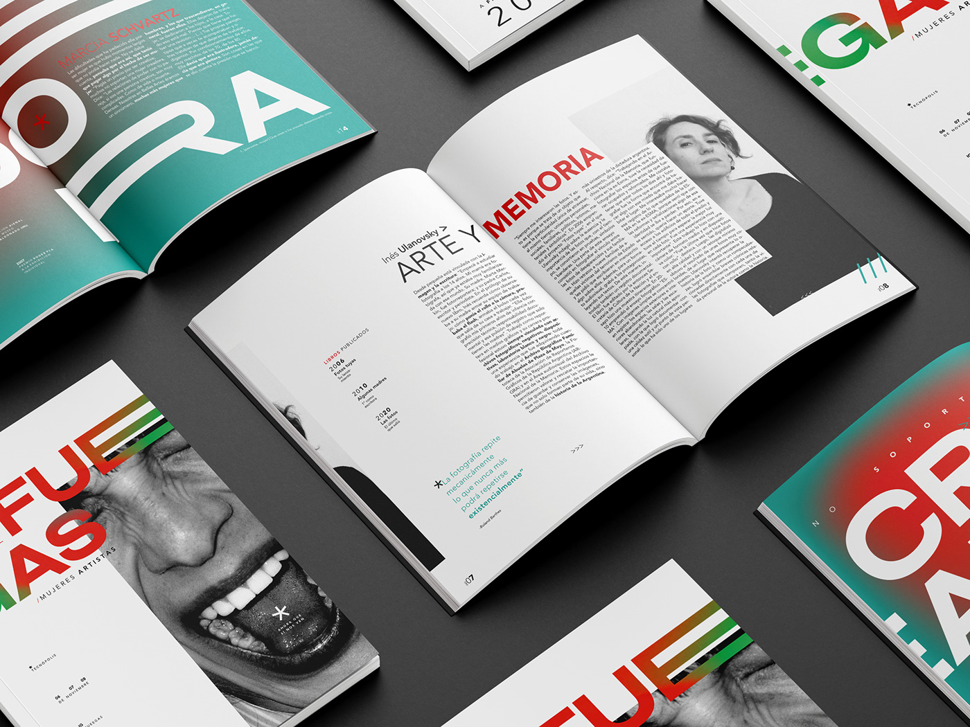 design tipografia venancio contreras uba fadu editorial revista magazine feminism book design