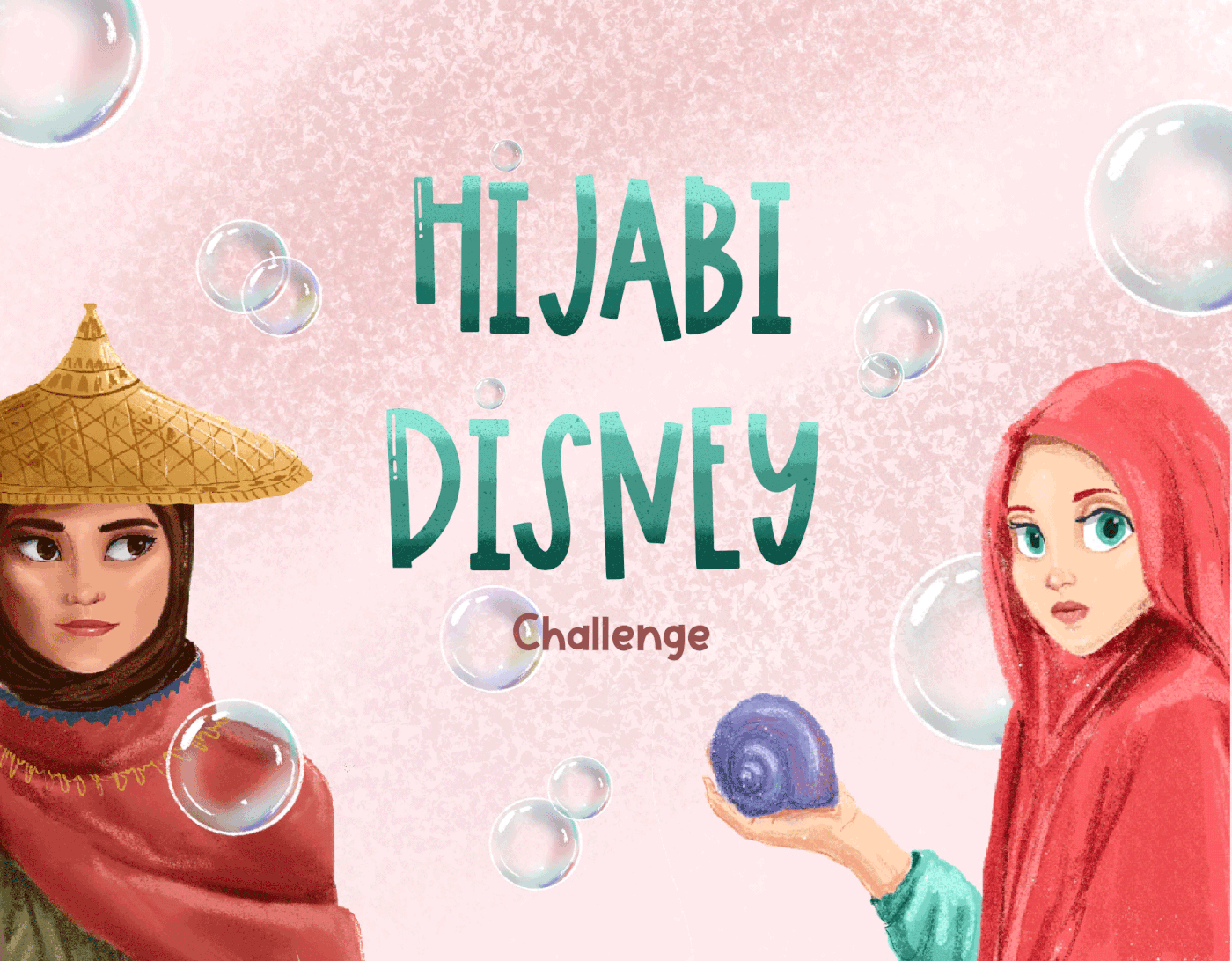 cartoon children book children illustration disney hijab ILLUSTRATION  muslim Princess islamic fanart