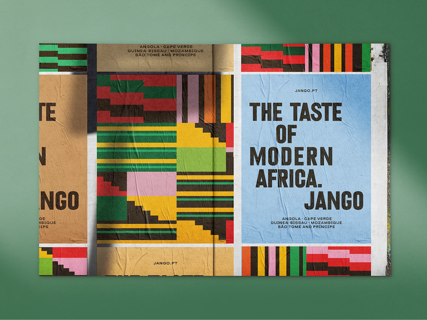 african brand identity jango Logo Design logoty musa musaworklab restaurant visual identity