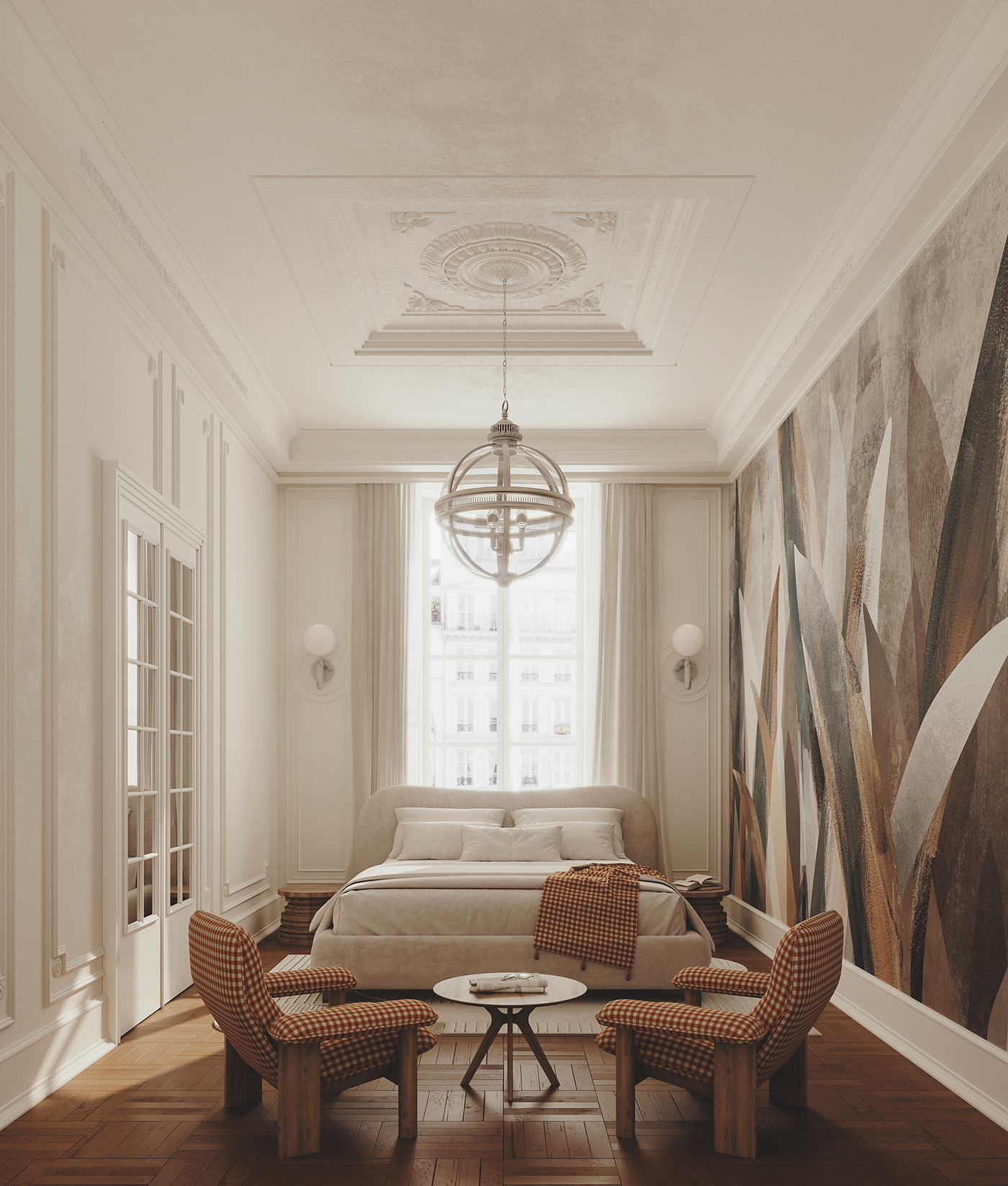 indoor wall Interior design Graphic Designer corona render  architecture visualization Render interior design 