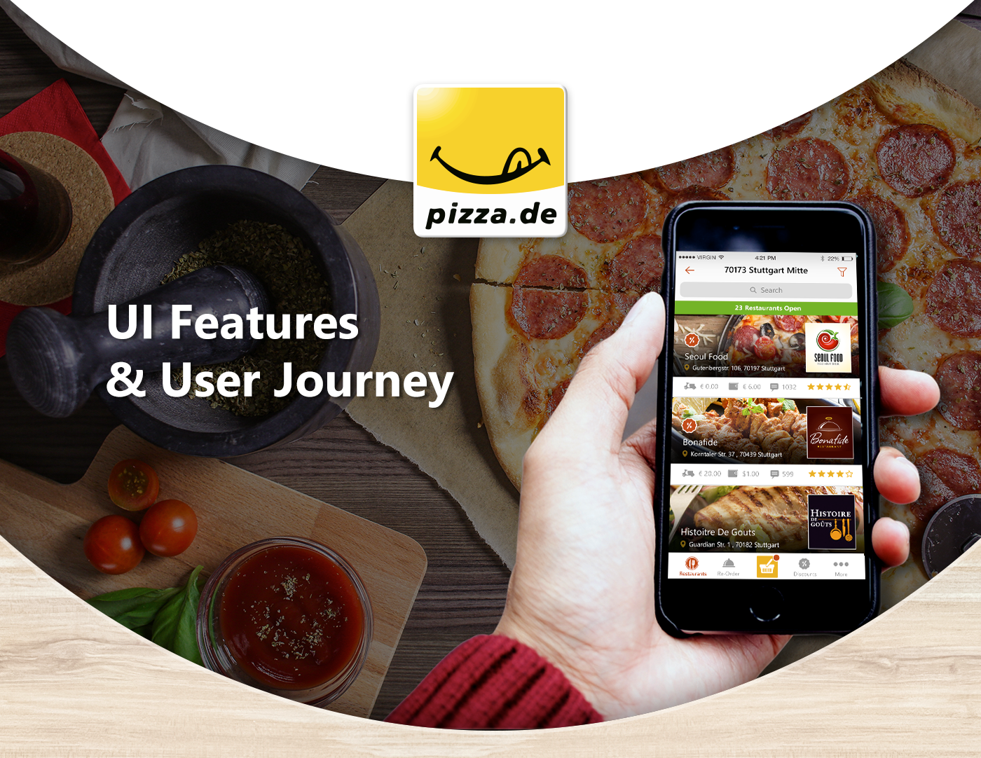 Pizza app Food  Order eat delivery
