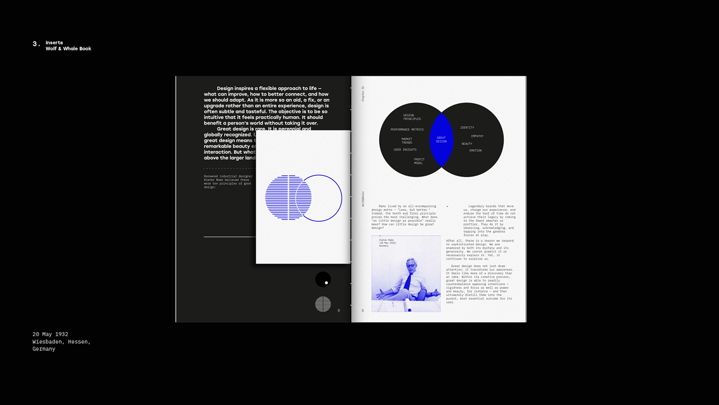 art blue book conceptual design digital disruptive modern print