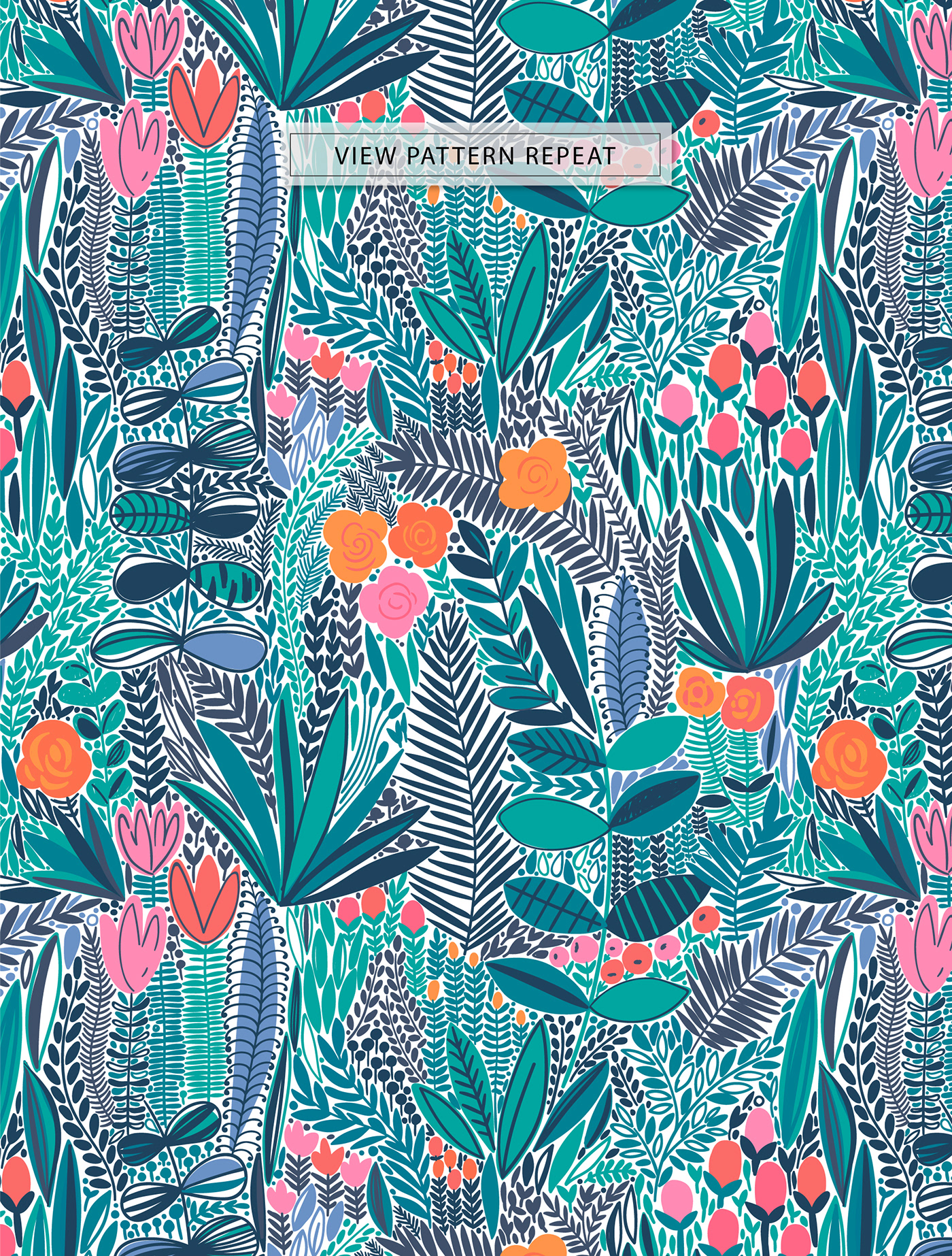 exotic floral for sale Jungl Nature seamless pattern tropic Tropical vector