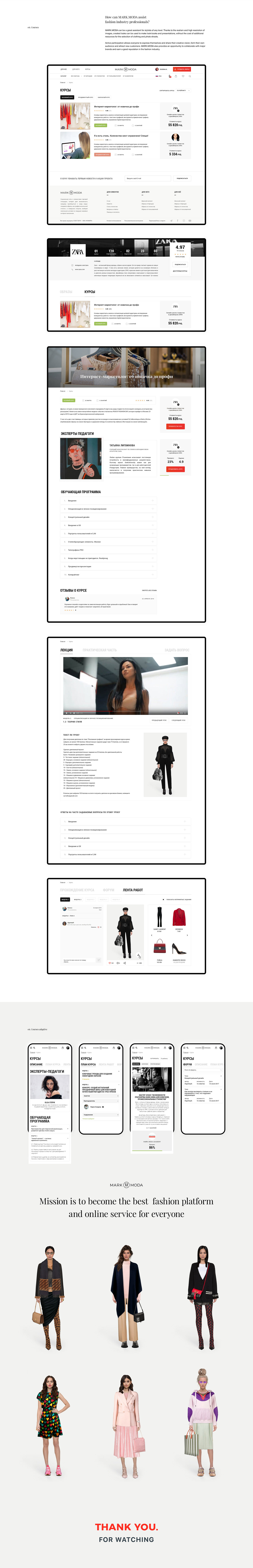application Ecommerce Fashion  Platform productdesign service UI ux Webdesign Website