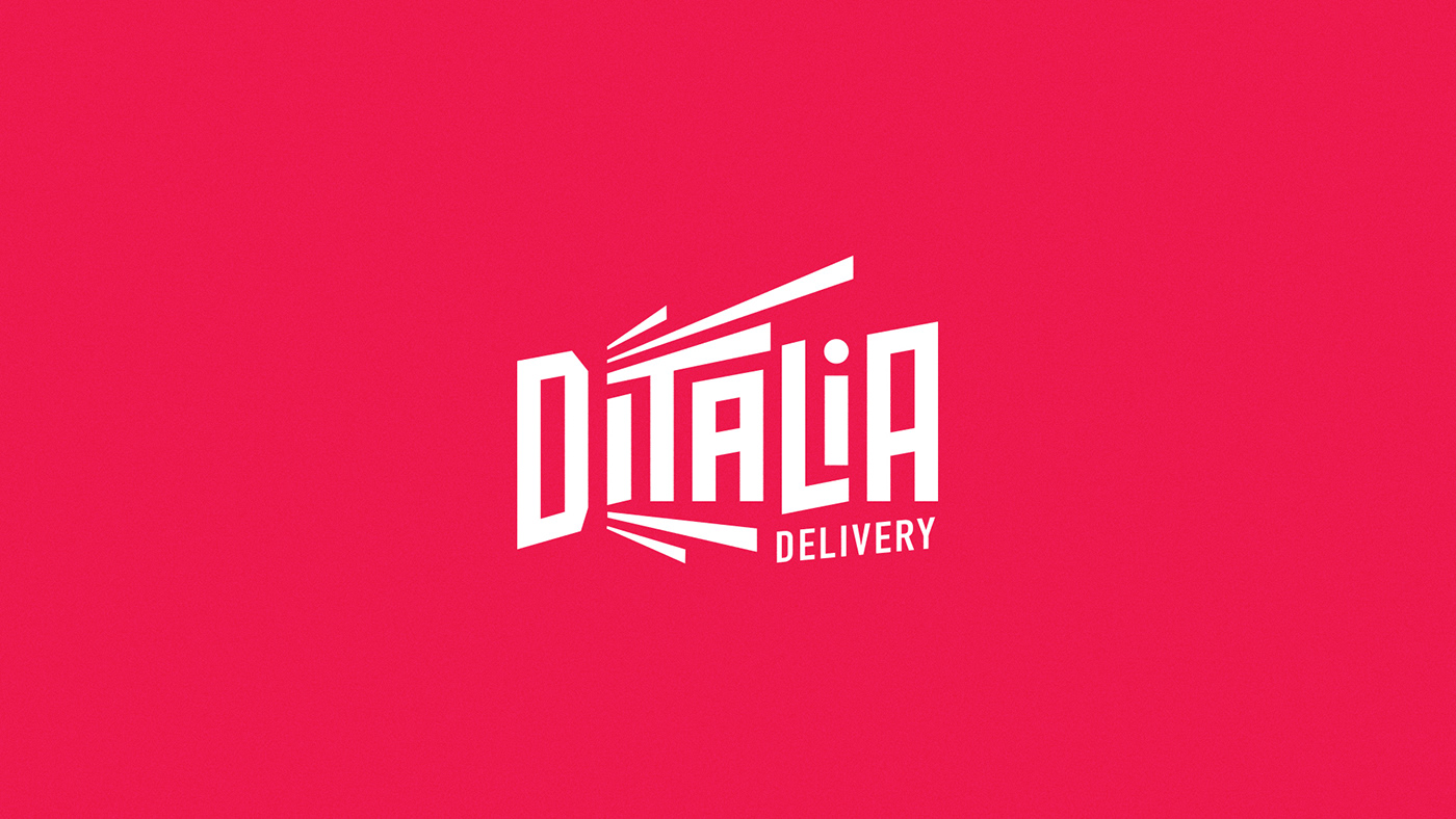logo delivery Food  Food to Go Italian food restaurant packed food Fast food Logo Design Logotype