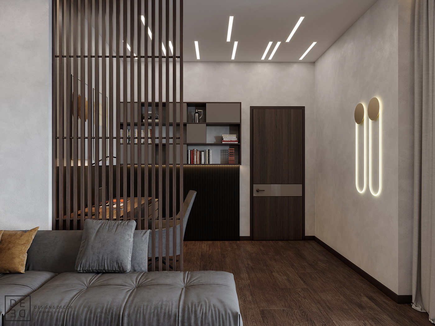 Interior design interiordesign Minimalism modern DE&DE Interior Studio designer corona render 3ds max architecture