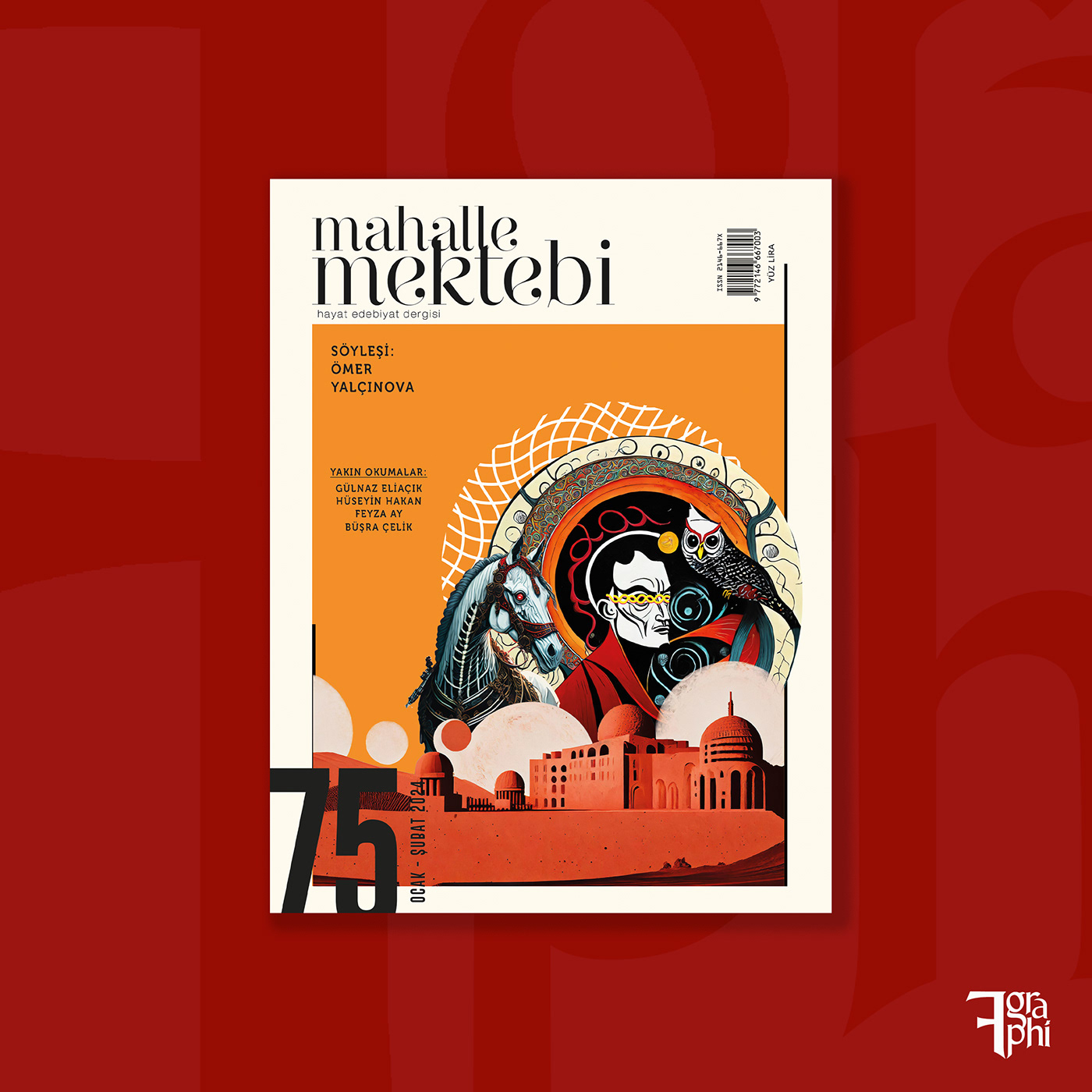 Book Cover Design Dergi Kapağı Kitap Kapağı literary magazine