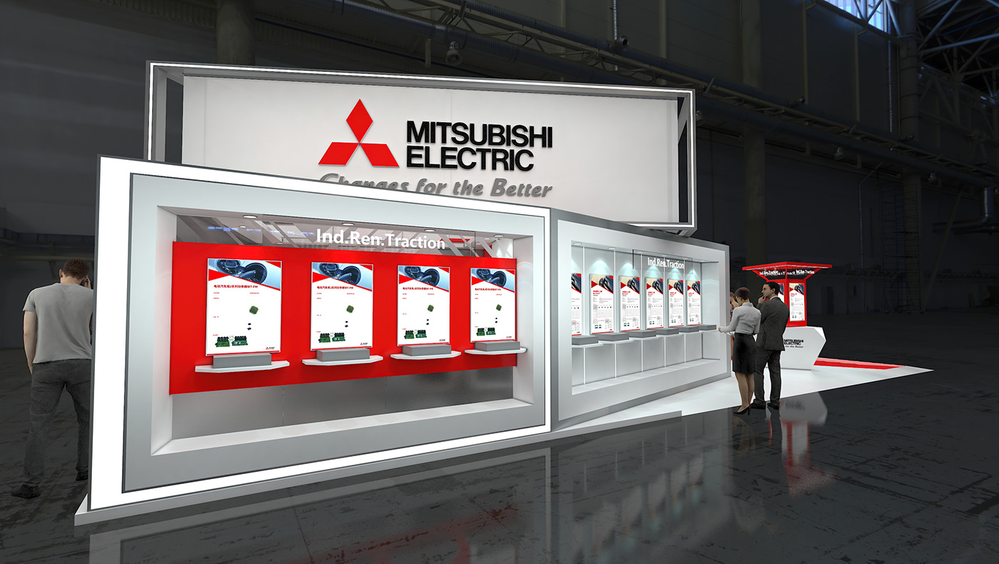 electric Exhibition  Mitsubishi Mitsubishi Electric Mitsubishi Group PCIM 三菱