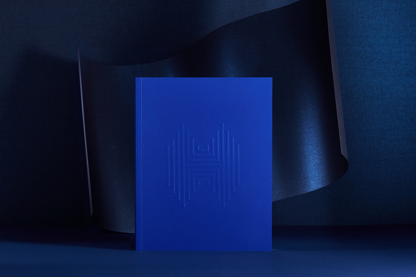 ANNUAL report editorial book blue design typography   Indigo corporate Kiosk