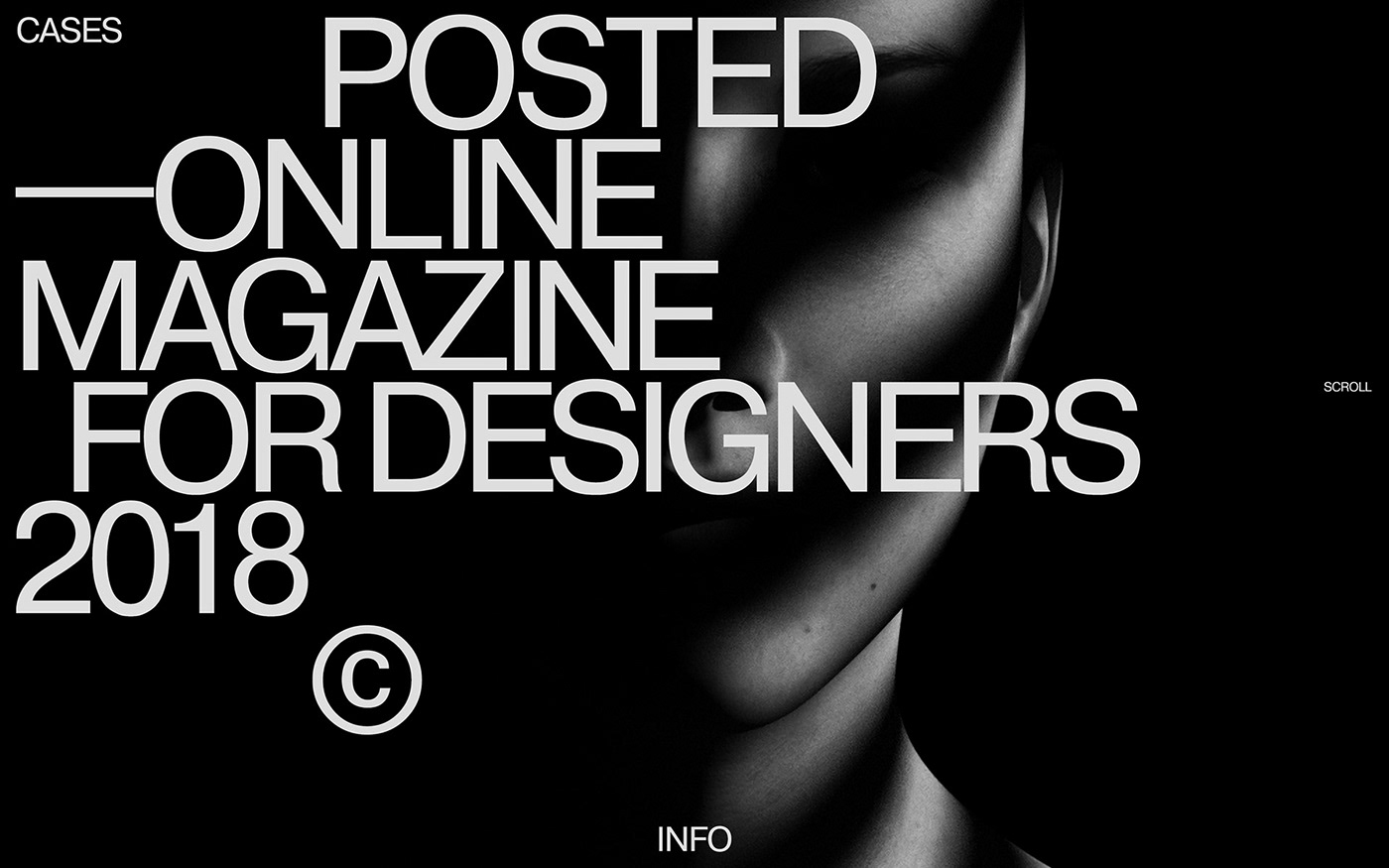 promo minimal black White pattern portfolio typography   type Web mobile
