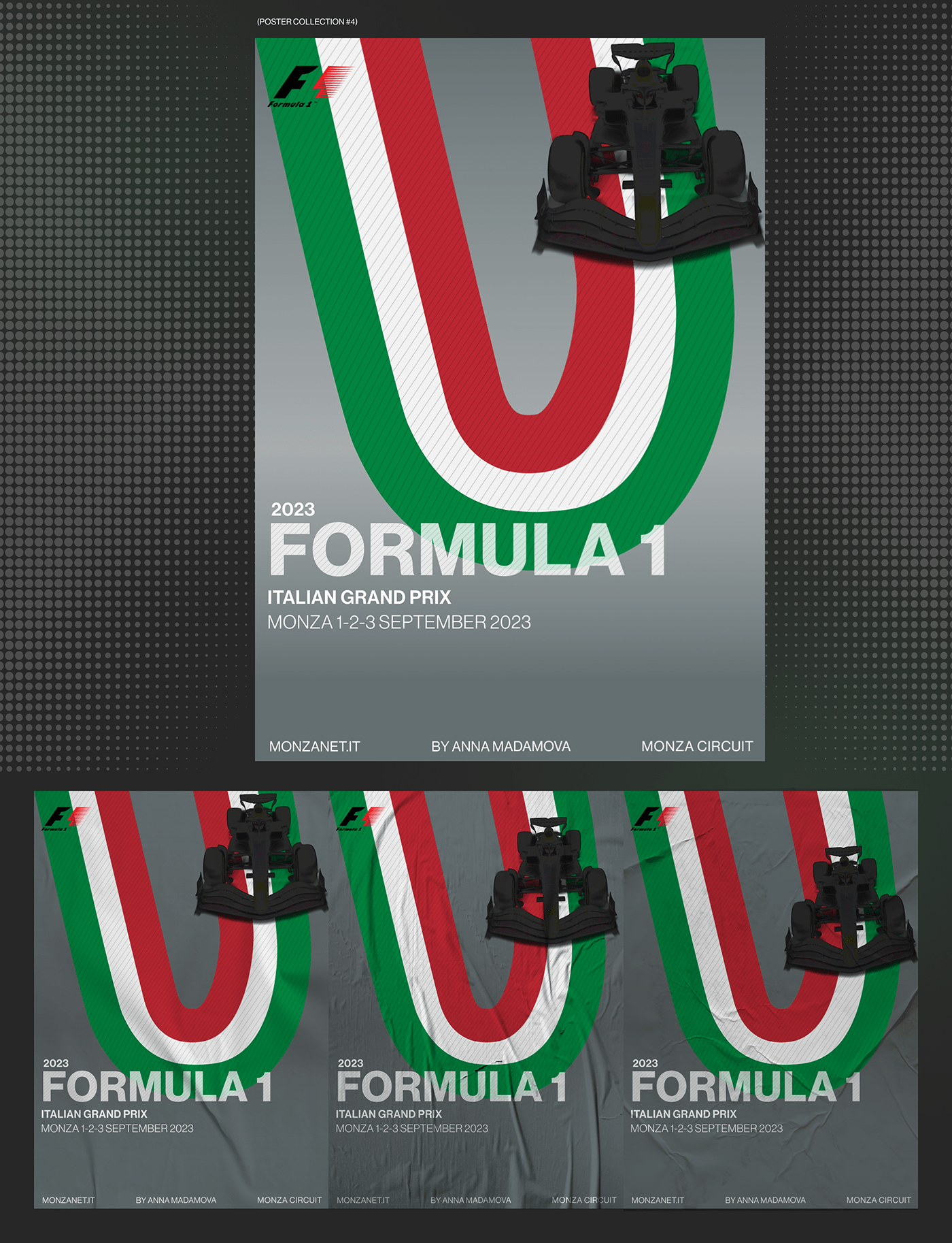 poster formula1 poster Poster Design Formula 1 Racing race graphic design circuit vintage font f1 posters formula one monza FERRARI