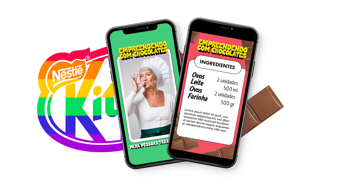 kitkat LGBT nestle Orgulho pride queer TRANS transgender