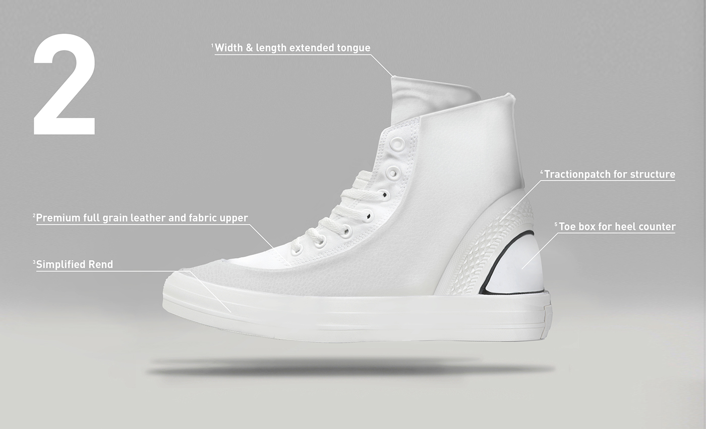 converse footwear design product design  rebel skateboarding Fashion  Chuck