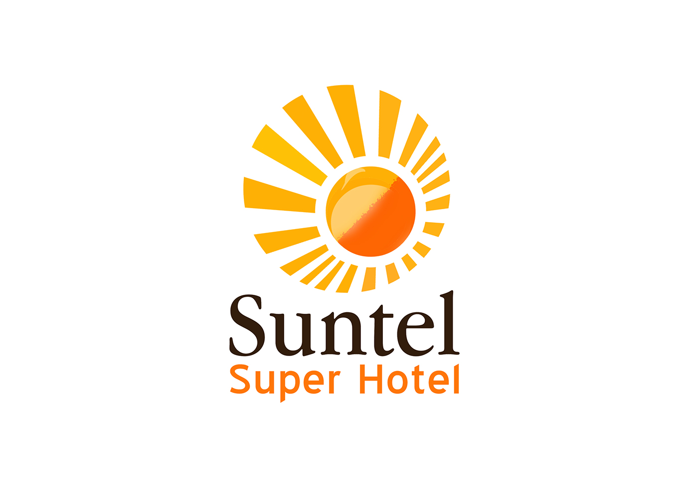 sunel sun + hotel hotel logo