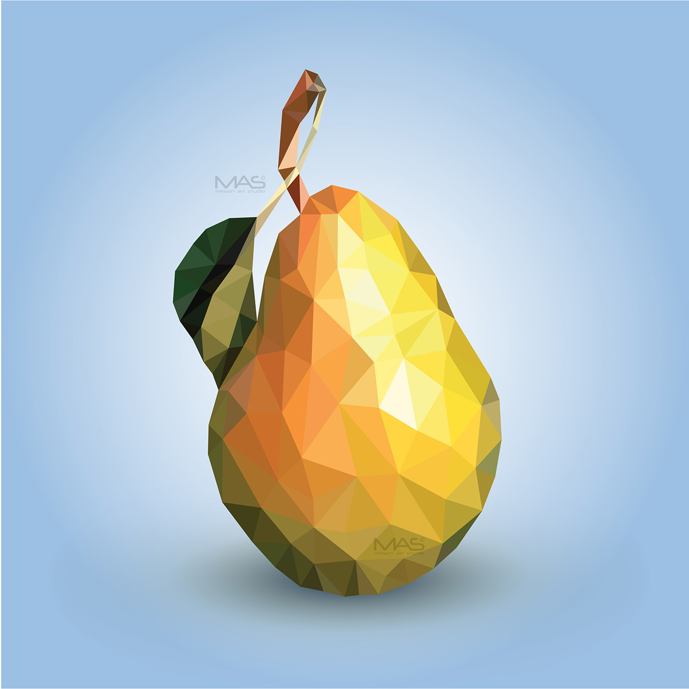 Advertising  banner design flyer Food  Fruit logos Pear Socialmedia vector