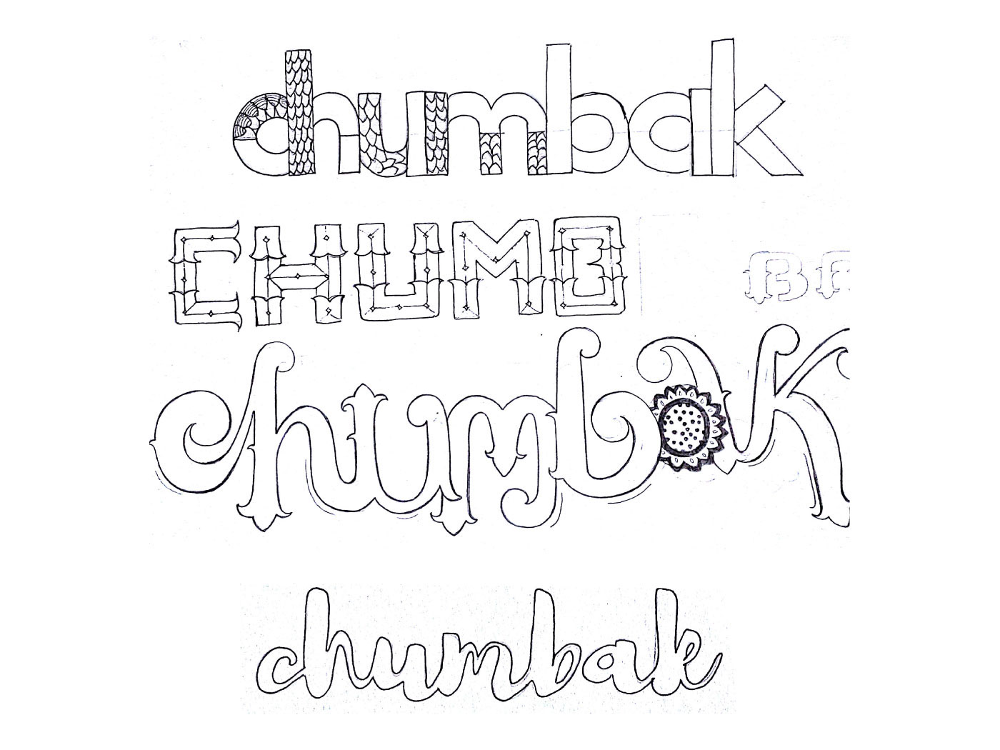 #Branding #identity redesign #chumbak #quirky #graphic design #illustration
