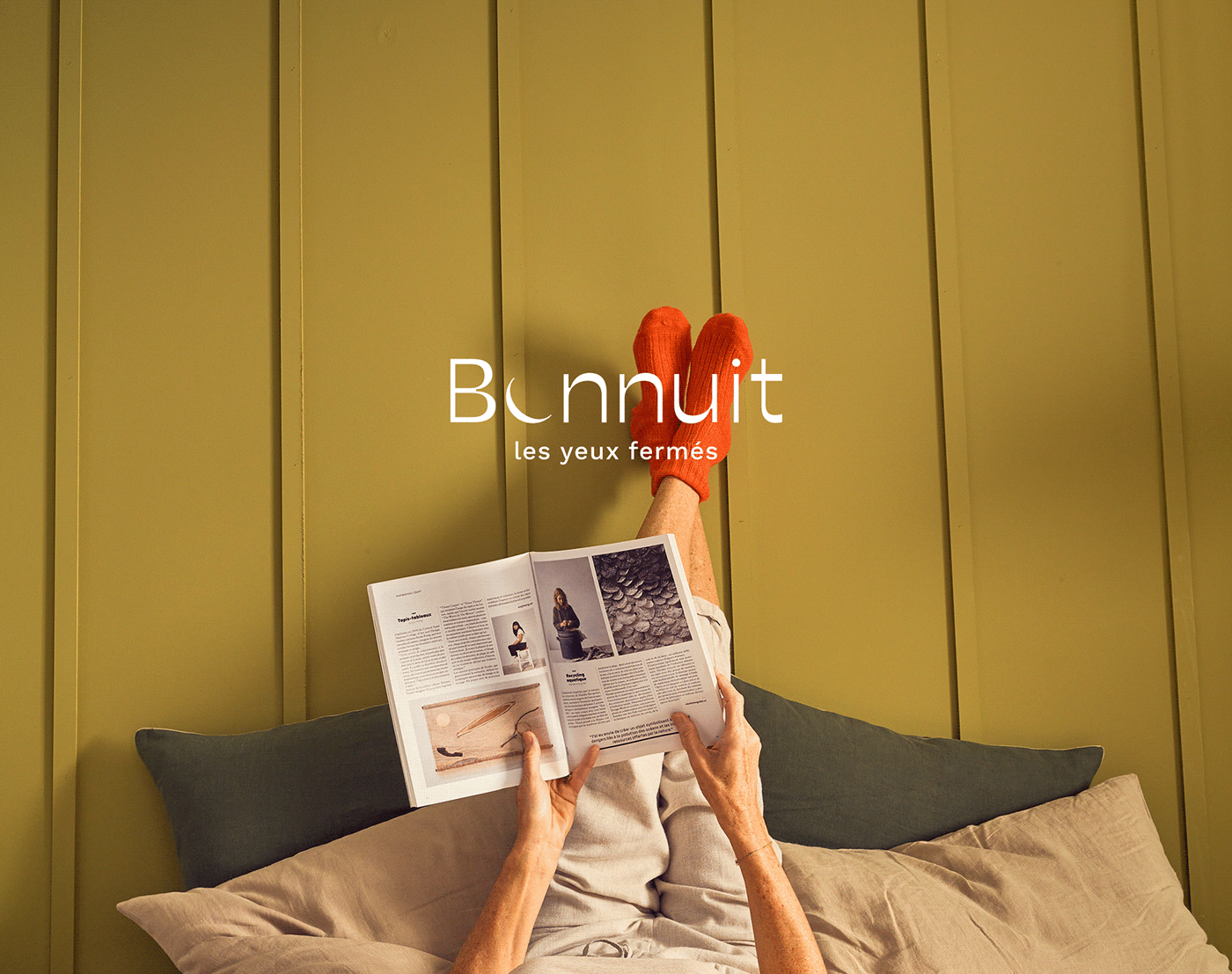 bedroom bonnuit branding  graphic design  Logotype mattress natural Photography  sleep visual identity